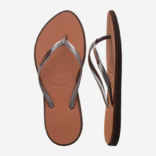 Afbeelding in Gallery-weergave laden, Havaianas slim point | dark brown