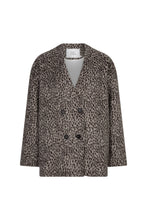 Afbeelding in Gallery-weergave laden, CAULIEZ Jacquard animal blazer