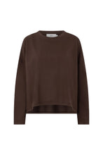 Afbeelding in Gallery-weergave laden, CIBINE Long sleeves tee chocolat