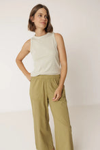 Afbeelding in Gallery-weergave laden, STRIPED RIBBED HALTER TEE - jersey