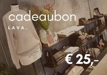 Afbeelding in Gallery-weergave laden, Fysieke Cadeaubon LAVA.