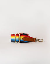 Afbeelding in Gallery-weergave laden, Webbing Strap rainbow/cognac