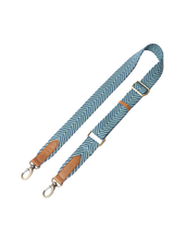 Afbeelding in Gallery-weergave laden, Webbing Strap jade/cognac