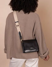 Afbeelding in Gallery-weergave laden, Webbing Strap herringbone/sand/black