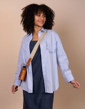 Afbeelding in Gallery-weergave laden, Webbing Strap herringbone/sand/cognac