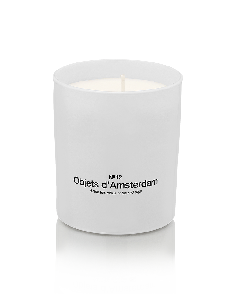 Eco scented candle No.12 Objets d'Amsterdam