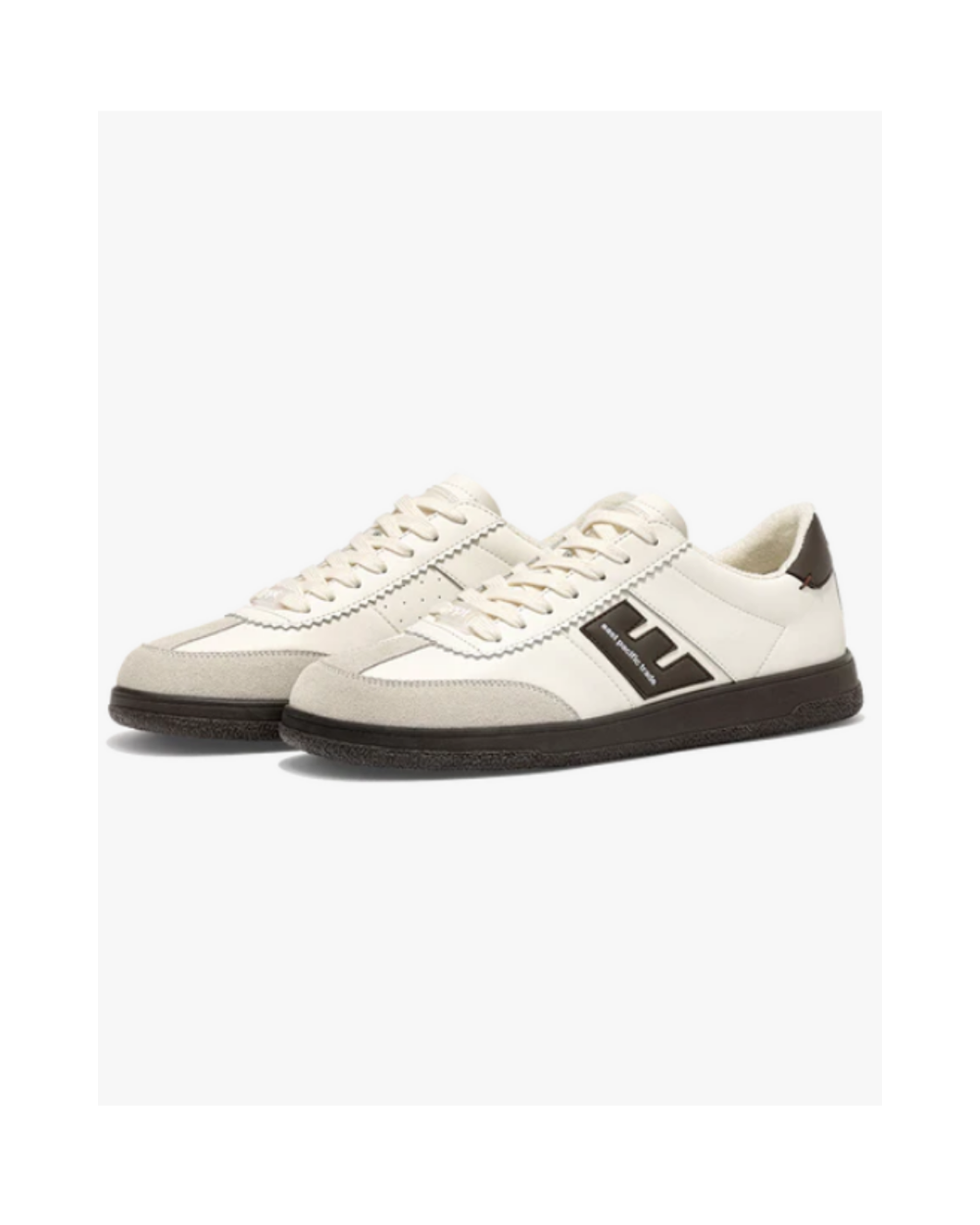 SANTOS sneakers off white / grey brown
