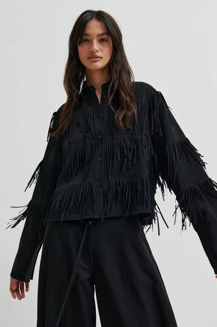 DANCING cropped shirt