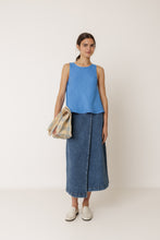 Afbeelding in Gallery-weergave laden, SHORT LINEN TOP
