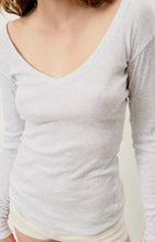 Afbeelding in Gallery-weergave laden, MASSACHUSETTS shirt licht grijs
