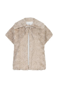 IANN fake fur gilet