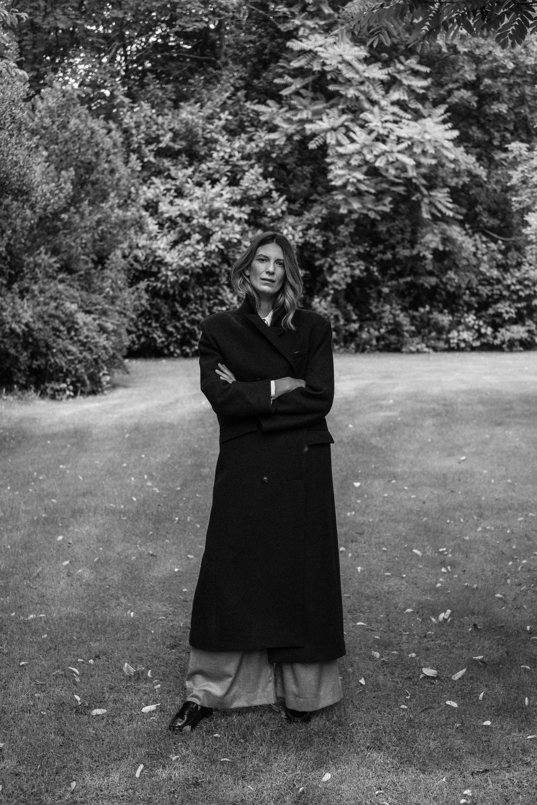 MATTIA long double breasted woolen coat