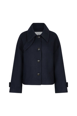 MARI short boxy woolen jacket