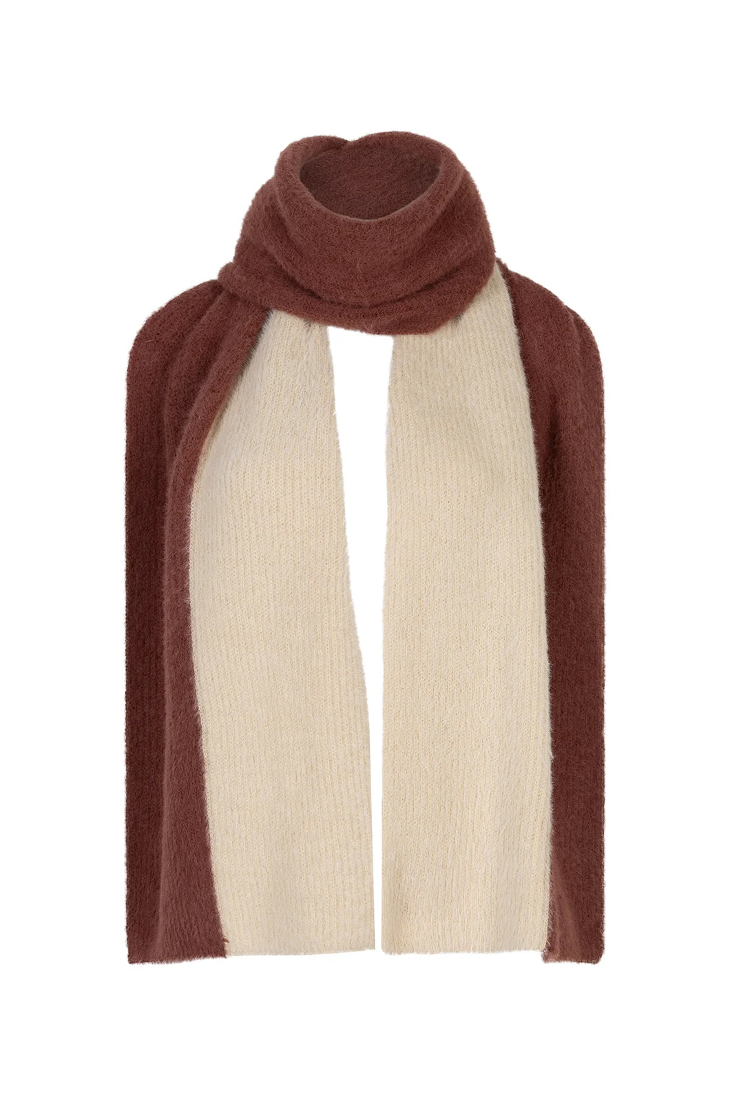 VICTORE fluffy scarf