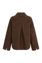Afbeelding in Gallery-weergave laden, CIBEAU reversible woolen silk overshirt
