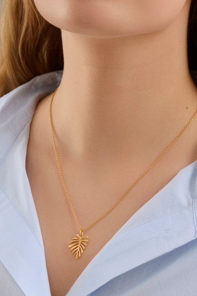 Fern leaf ketting