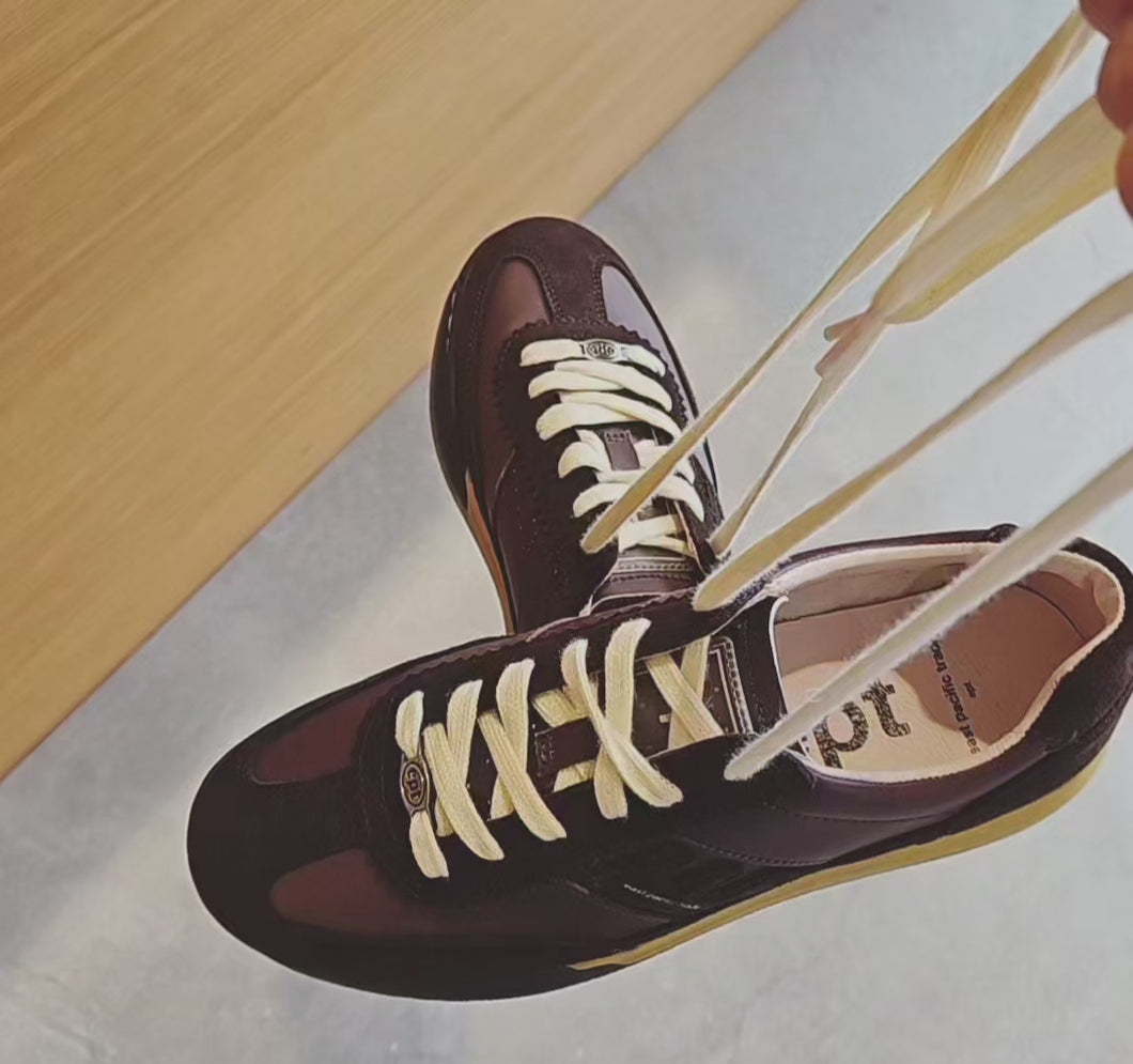 DIEGO sneakers brown / pink