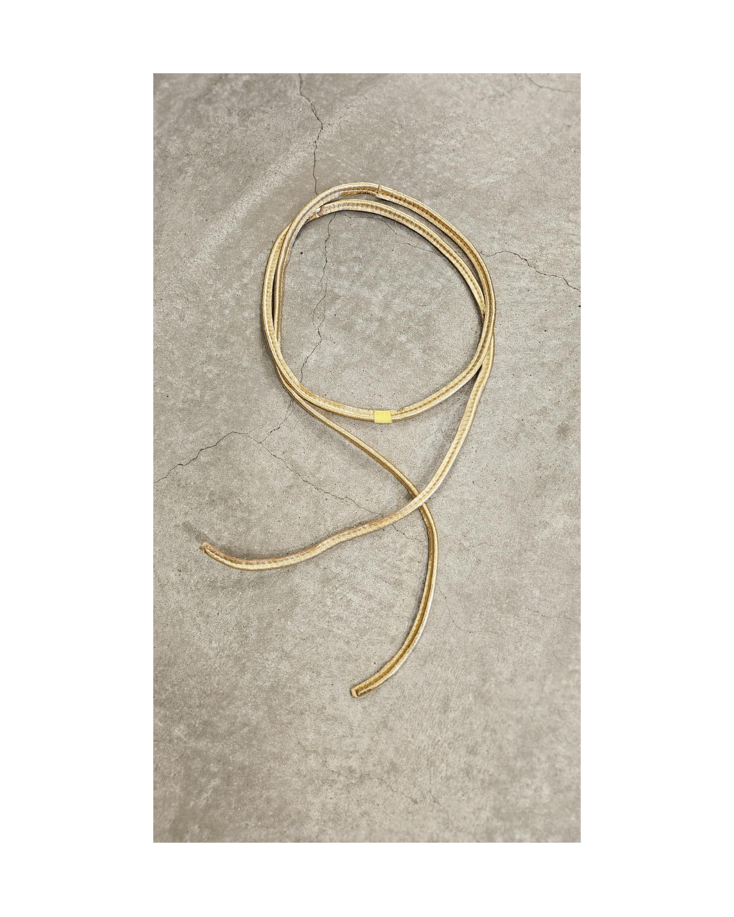 RIVER - belt - gold