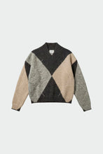 Afbeelding in Gallery-weergave laden, ALPACA MAXI-DIAMOND INTARSIA trui
