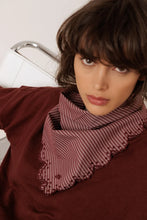 Afbeelding in Gallery-weergave laden, STRIPED POPLIN HANDKERCHIEF
