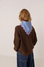 Afbeelding in Gallery-weergave laden, STRIPED POPLIN HANDKERCHIEF
