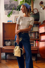 Afbeelding in Gallery-weergave laden, SLIM CIRCULAR JACQUARD T-SHIRT
