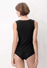 Afbeelding in Gallery-weergave laden, Perfect Line cashmere - tank top zwart
