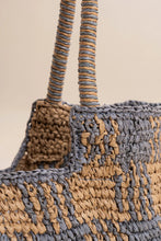 Afbeelding in Gallery-weergave laden, RAFFIA SHOPPER BAG
