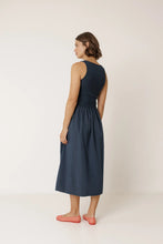 Afbeelding in Gallery-weergave laden, COMBINATION POPLIN DRESS - vestido

