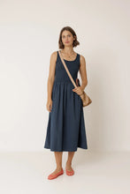 Afbeelding in Gallery-weergave laden, COMBINATION POPLIN DRESS - vestido
