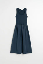 Afbeelding in Gallery-weergave laden, COMBINATION POPLIN DRESS - vestido
