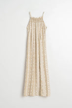 Afbeelding in Gallery-weergave laden, STAMP-PRINT HALTER DRESS - vestido
