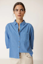 Afbeelding in Gallery-weergave laden, OVERSIZE COMBINATION SHIRT - camisa
