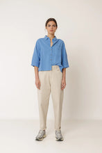 Afbeelding in Gallery-weergave laden, OVERSIZE COMBINATION SHIRT - camisa
