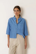 Afbeelding in Gallery-weergave laden, OVERSIZE COMBINATION SHIRT - camisa
