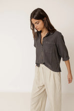 Afbeelding in Gallery-weergave laden, OVERSIZE COMBINATION SHIRT - camisa
