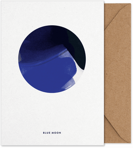 BLUE MOON - ART CARD