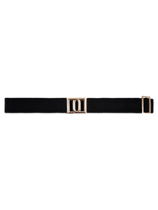 MONOGRAM petit belt black gold